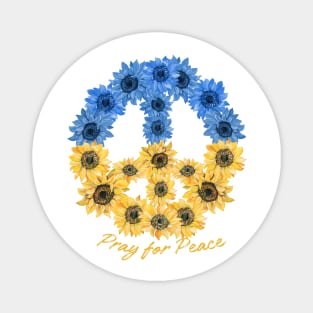 Peace for Ukraine Magnet